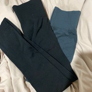 2 Fleece leggings
